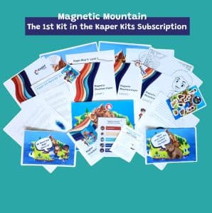 visual of a Kit with workbooks and extras